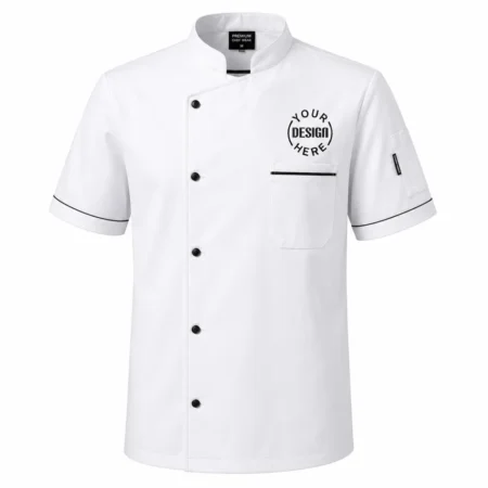 Black Button Chef Shirt