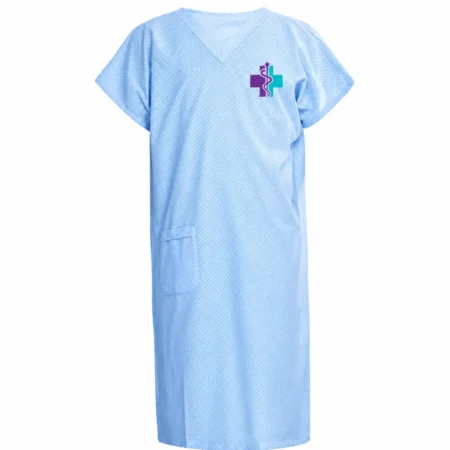 Light Blue Patient Gown