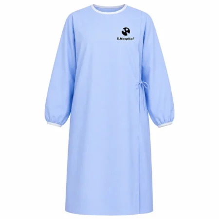 Solid Color Patient Gown