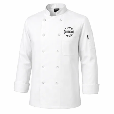 White Button Chef Shirt