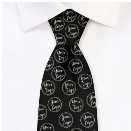All Over Logo Customized Tie