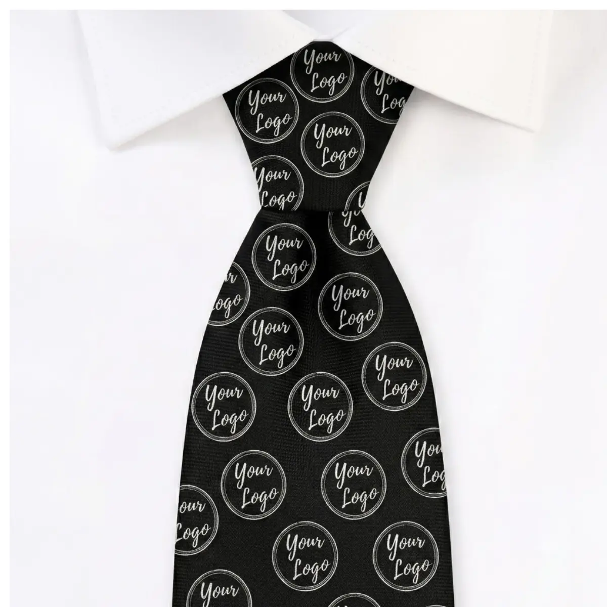 All Over Logo Customized Tie
