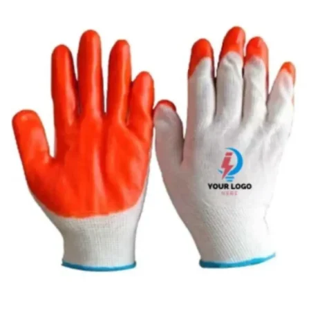 Custom Logo PVC Coated Safety Work Gloves with Grip