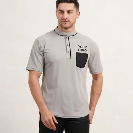 Custom Red Dry Fit Polo T-Shirt
