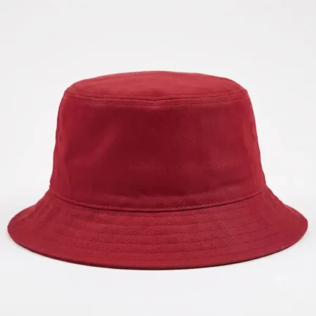 Customized Unisex Cotton Bucket Hat – Red