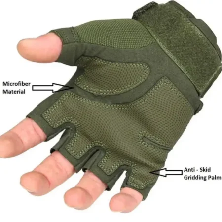 Half Riding Gloves For Bikers Driving Glove