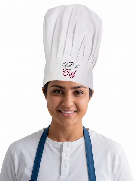 Personalized Crown Chef Hat