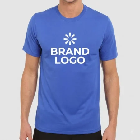 CottonCore Logo Tee Blue – Round Neck Edition