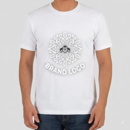 CottonCore Logo Tee White – Round Neck Edition