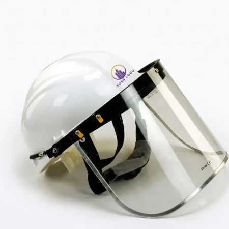Custom Logo Industrial Face Shield Helmets