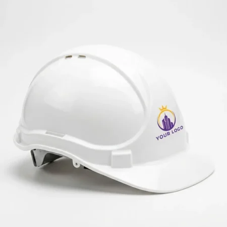 ProShield Custom Logo Safety Helmet – White