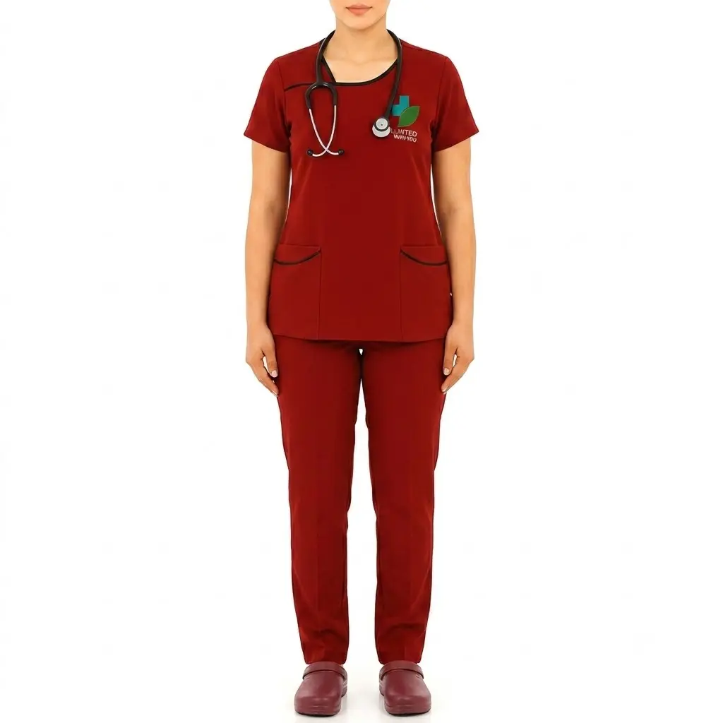 Stylish Women's Scrub Top